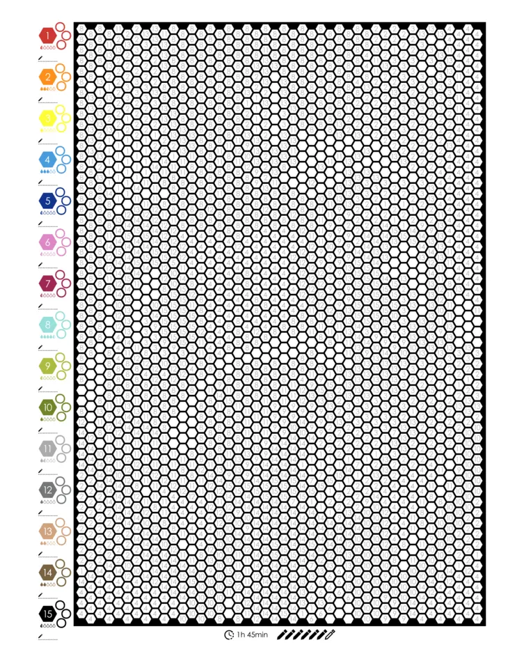 Color by Number - Dragons - Mystery Mosaics Coloring Book
