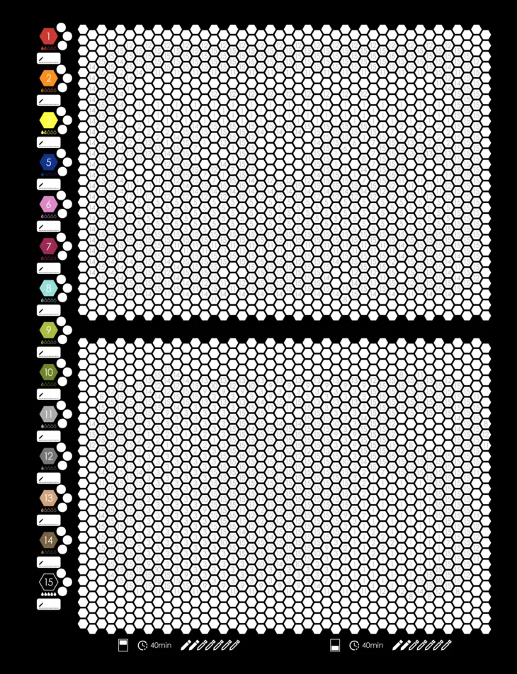 Color by Number - 90s Vibes [Black Edition] - Mystery Mosaics Coloring Book