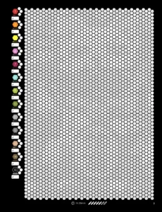 Color by Number - Japan [Black Edition] - Mystery Mosaics Coloring Book