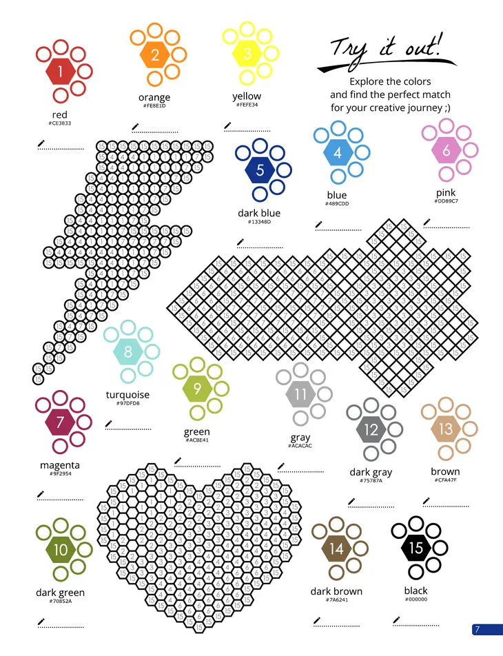 Color by Number - 80s Vibes - Mystery Mosaics Coloring Book