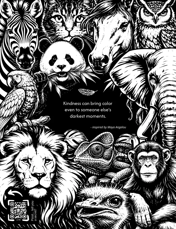 Color by Number | Mystery Mosaics - Animals | 31 Hidden Animals, 15 Vibrant Colors, Bold & Easy