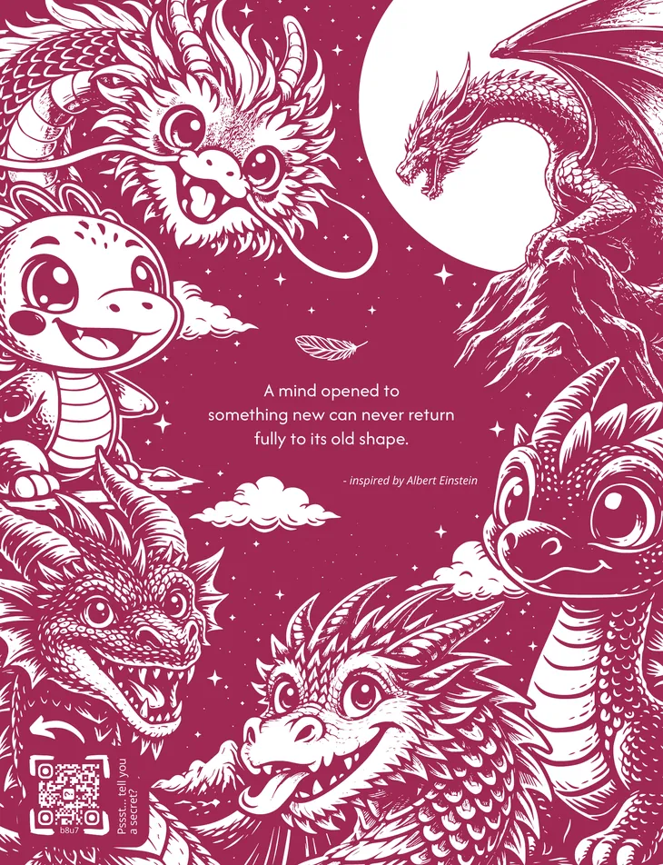 Color by Number | Mystery Mosaics - Dragons | 31 Hidden Dragons, 15 Vibrant Colors, Bold & Easy