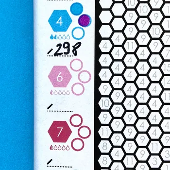 List of Colors on Each Page