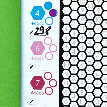 List of Colors on Each Page