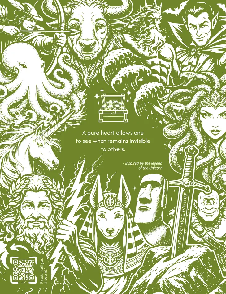 Color by Number - Legends - Mystery Mosaics Coloring Book