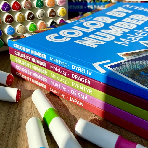 Color by Number in Denmark