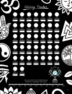 Color by Number - Awakening - Mystery Mosaics Coloring Book