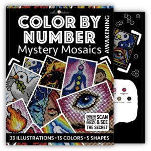 Color by Number - Awakening - Mystery Mosaics Coloring Book