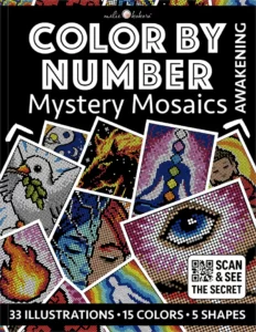 Color by Number - Awakening - Mystery Mosaics Coloring Book