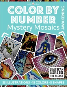Color by Number - Awakening - Mystery Mosaics Coloring Book