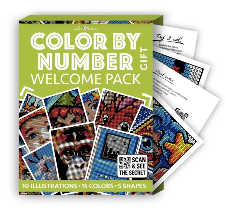 Welcome gift - free printable coloring pages